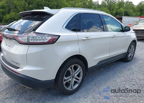 2015 Ford Edge Titanium z USA, uszkodzony, nr VIN 2FMTK3K91FBB46611